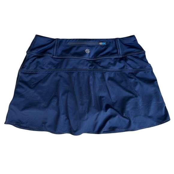 Athleta Soho Skort Women's Navy Blue Stretch Waist Size Small - Picture 2 of 7